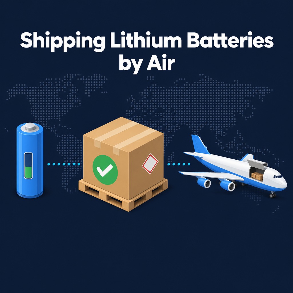 How to Ship Lithium Batteries by Air